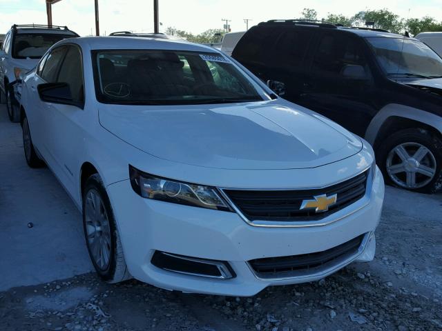 2G11X5SL7F9155558 - 2015 CHEVROLET IMPALA LS WHITE photo 1