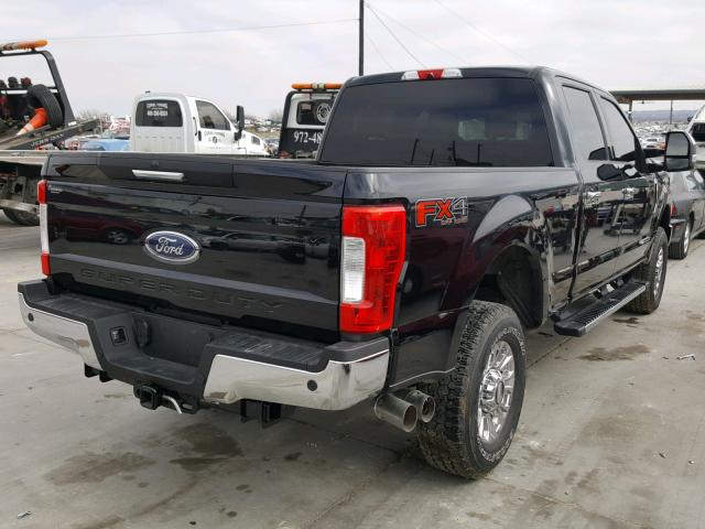 1FT7W2BT8HEC89904 - 2017 FORD F250 SUPER BLACK photo 4