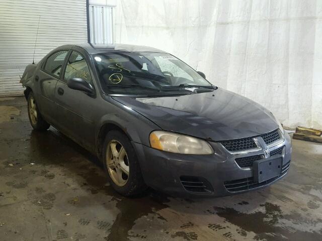 1B3EL36R04N227431 - 2004 DODGE STRATUS SE GRAY photo 1