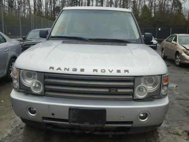 SALME11414A143025 - 2004 LAND ROVER RANGE ROVE SILVER photo 9