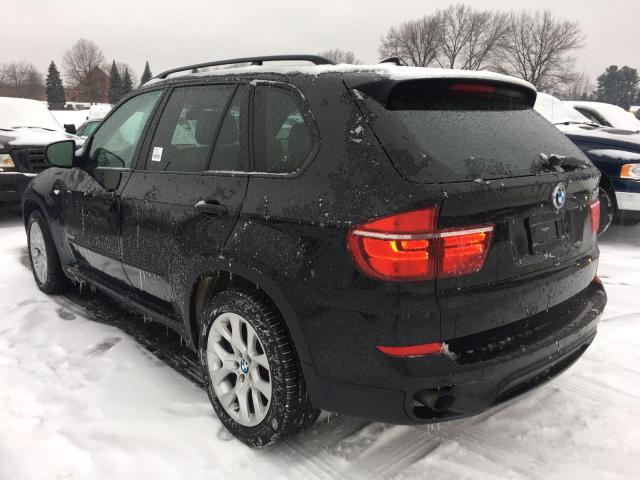 5UXZV4C59CL762736 - 2012 BMW X5 XDRIVE3 BLACK photo 3
