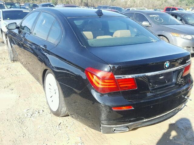 WBAYA6C5XED144145 - 2014 BMW 740 I BLACK photo 3