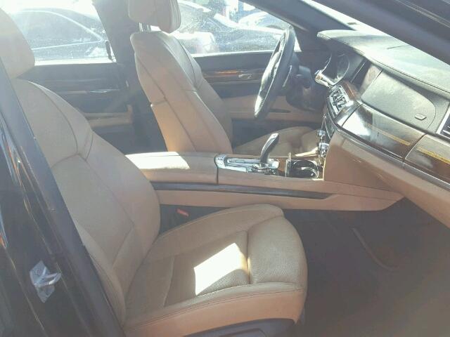 WBAYA6C5XED144145 - 2014 BMW 740 I BLACK photo 5