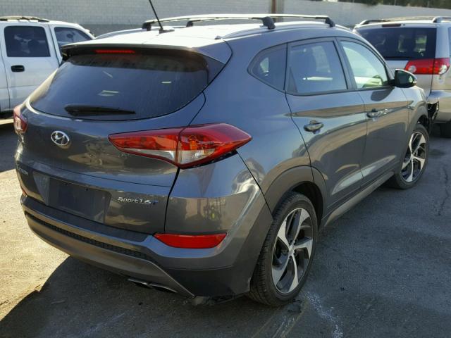 KM8J33A28GU194580 - 2016 HYUNDAI TUCSON LIM BLUE photo 4