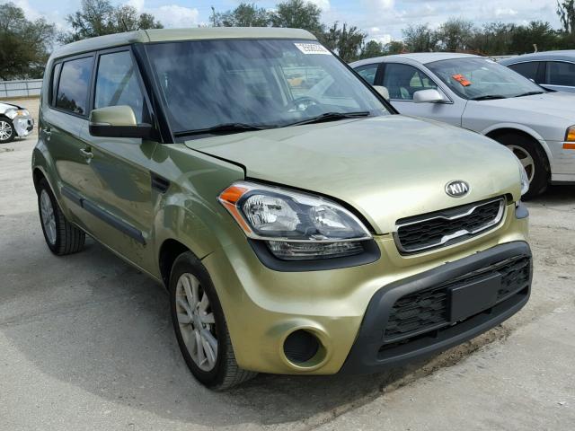 KNDJT2A62D7553255 - 2013 KIA SOUL + GREEN photo 1