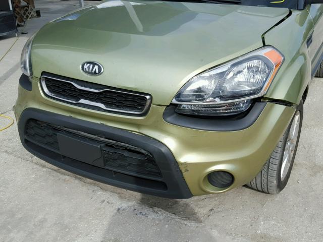 KNDJT2A62D7553255 - 2013 KIA SOUL + GREEN photo 9