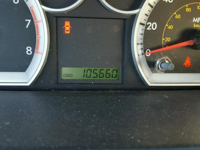 KL1TD56658B104159 - 2008 CHEVROLET AVEO BASE SILVER photo 8