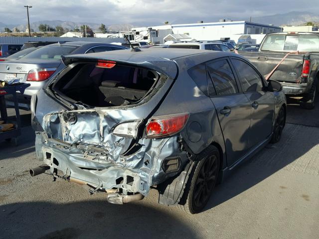 JM1BL1H66A1353496 - 2010 MAZDA 3 S GRAY photo 4