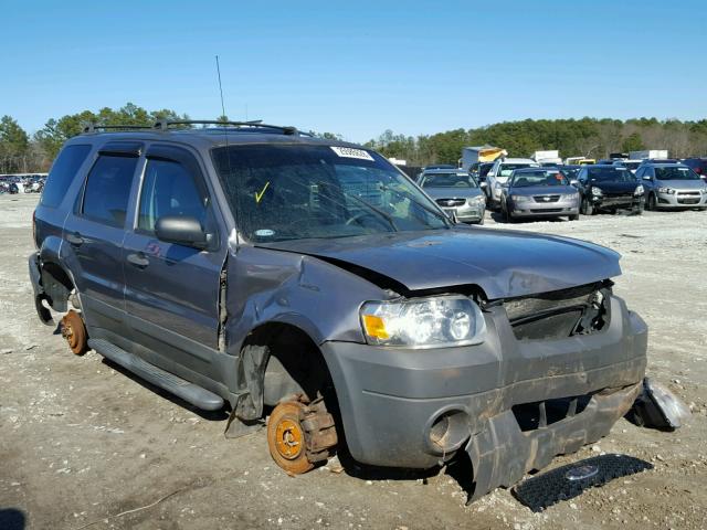 1FMYU93167KA03639 - 2007 FORD ESCAPE XLT GRAY photo 1