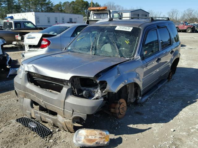 1FMYU93167KA03639 - 2007 FORD ESCAPE XLT GRAY photo 2