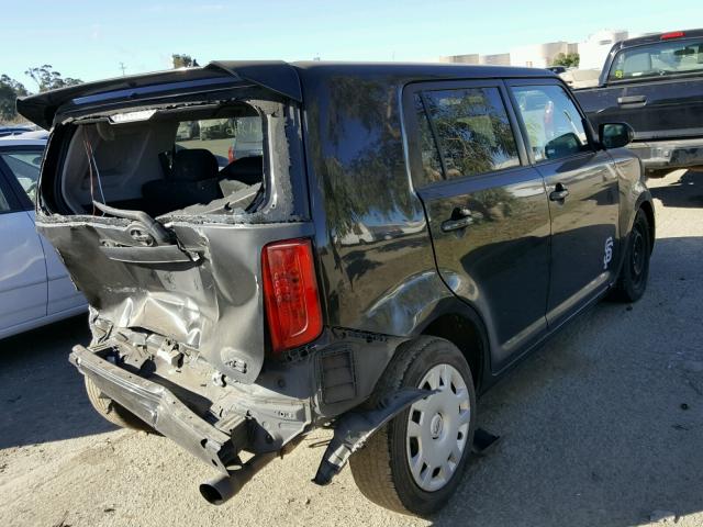 JTLKE50E281011482 - 2008 TOYOTA SCION XB 黑色 照片 4