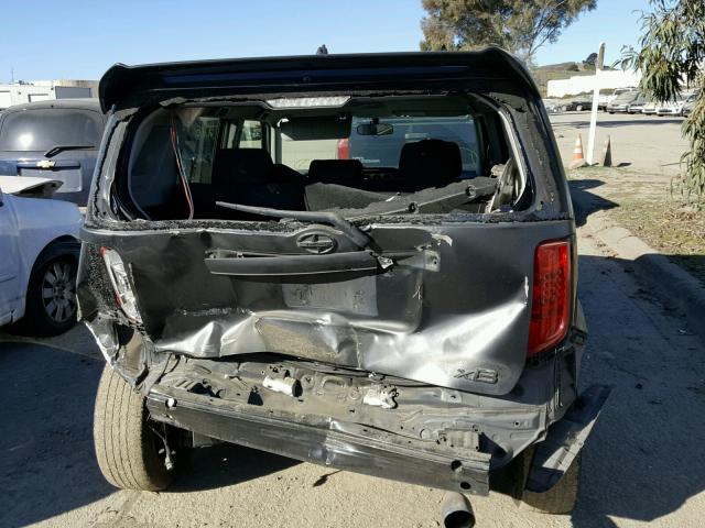 JTLKE50E281011482 - 2008 TOYOTA SCION XB 黑色 照片 9