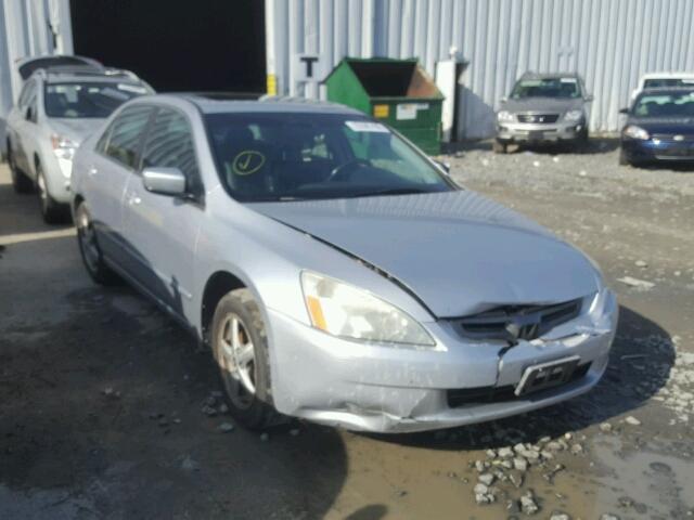 1HGCM56683A053474 - 2003 HONDA ACCORD EX SILVER photo 1