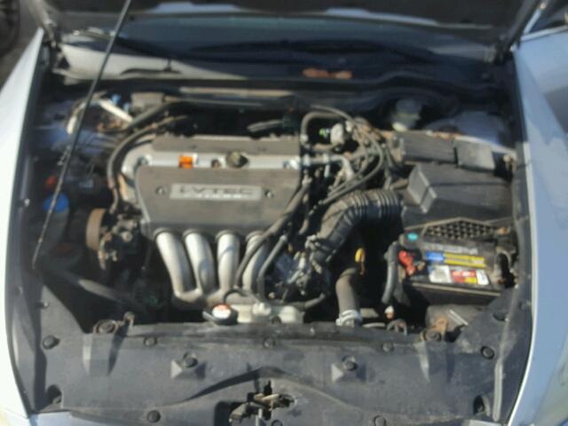 1HGCM56683A053474 - 2003 HONDA ACCORD EX SILVER photo 7