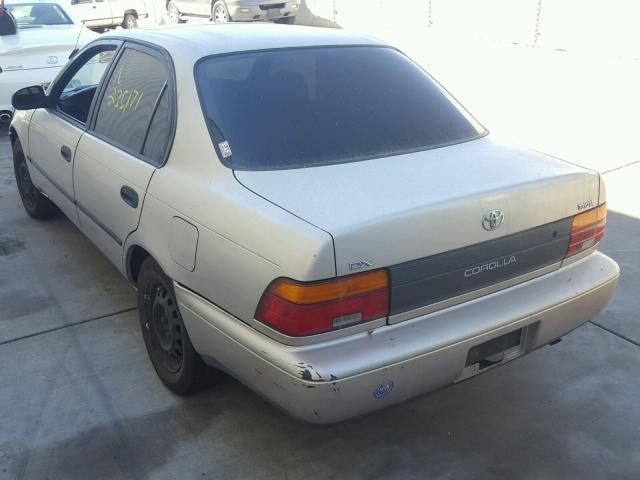 1NXAE09B5SZ336583 - 1995 TOYOTA COROLLA LE BROWN photo 3