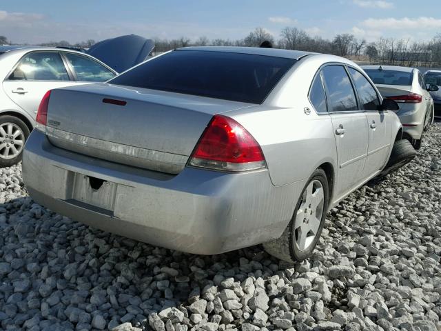 2G1WB55K769134149 - 2006 CHEVROLET IMPALA LS SILVER photo 4