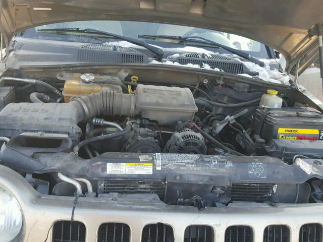 1J4GL58K53W718664 - 2003 JEEP LIBERTY LI TAN photo 7