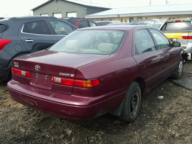 4T1BG28K4WU830032 - 1998 TOYOTA CAMRY CE MAROON photo 4