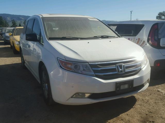 5FNRL5H92BB038820 - 2011 HONDA ODYSSEY TO WHITE photo 1