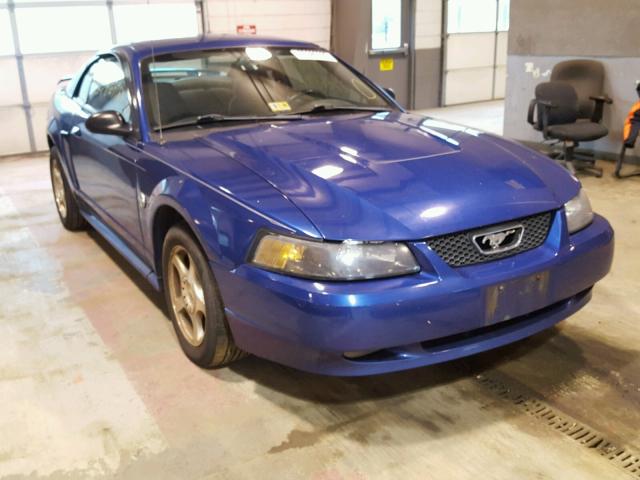1FAFP40694F213250 - 2004 FORD MUSTANG BLUE photo 1
