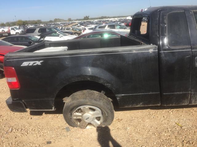 1FTRF12W35NA35087 - 2005 FORD F150 BLACK photo 10