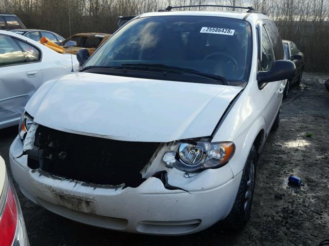 2A4GP44R76R705784 - 2006 CHRYSLER TOWN & COU WHITE photo 2