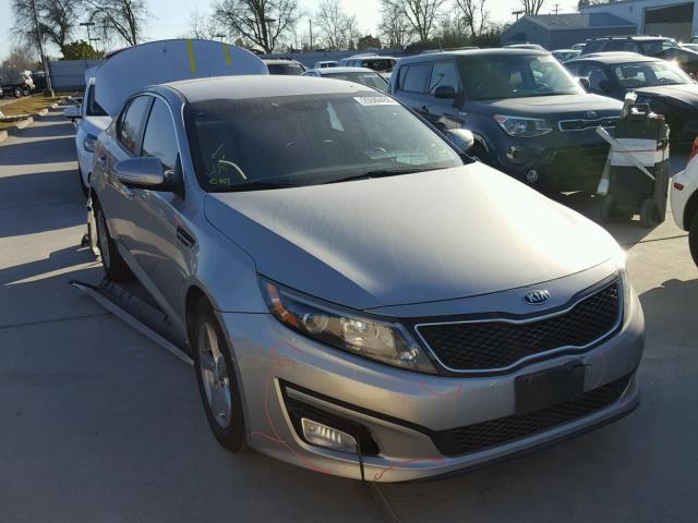 5XXGM4A77EG285467 - 2014 KIA OPTIMA LX SILVER photo 1