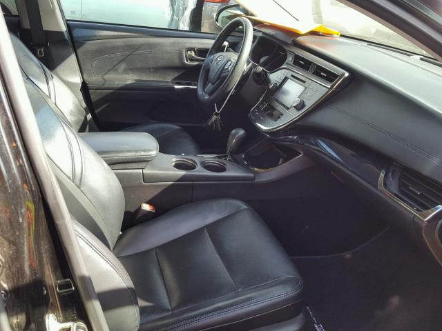 4T1BK1EB7FU137100 - 2015 TOYOTA AVALON XLE BLACK photo 5