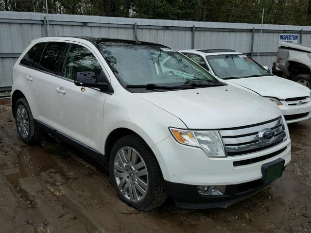 2FMDK4KC6ABB04465 - 2010 FORD EDGE LIMIT WHITE photo 1