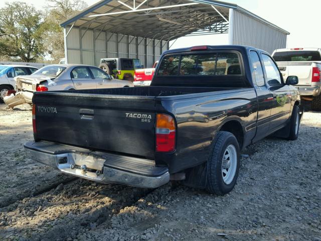 4TAVL52N5WZ046846 - 1998 TOYOTA TACOMA XTR BLACK photo 4