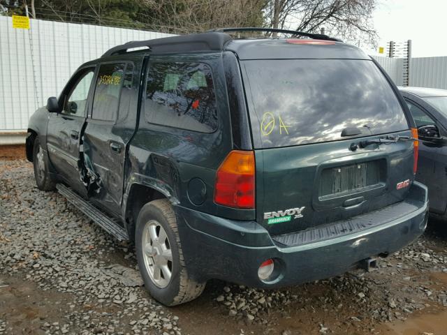 1GKET16S546194365 - 2004 GMC ENVOY XL GREEN photo 3