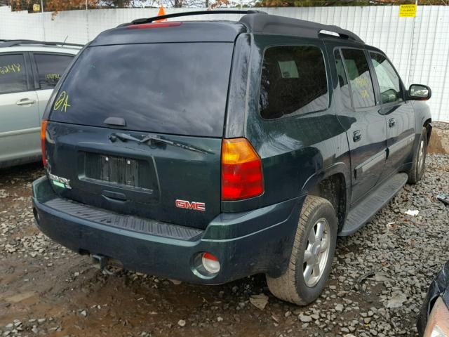 1GKET16S546194365 - 2004 GMC ENVOY XL GREEN photo 4