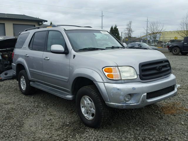 5TDBT48A42S113888 - 2002 TOYOTA SEQUOIA LI GRAY photo 1