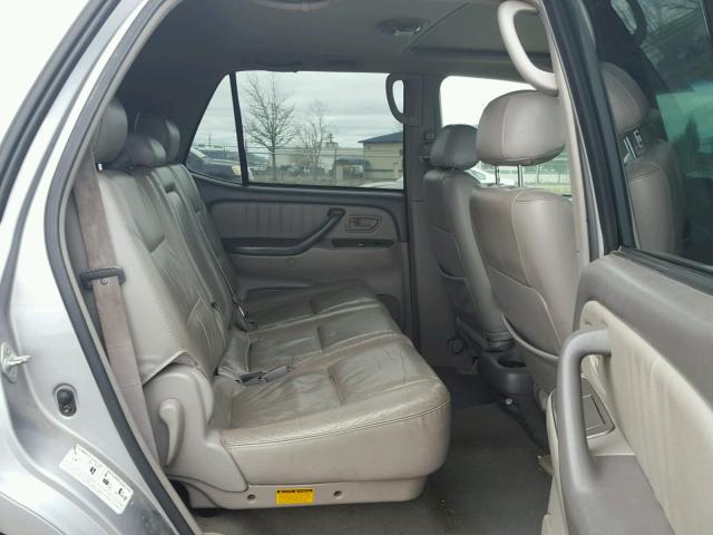 5TDBT48A42S113888 - 2002 TOYOTA SEQUOIA LI GRAY photo 6