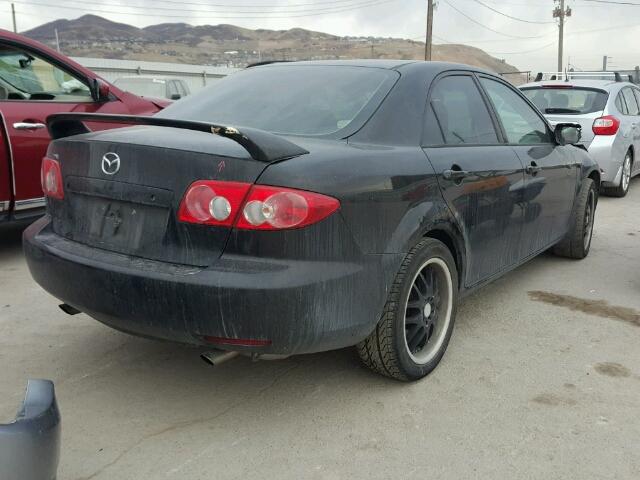 1YVFP80C035M05985 - 2003 MAZDA 6 I BLACK photo 4