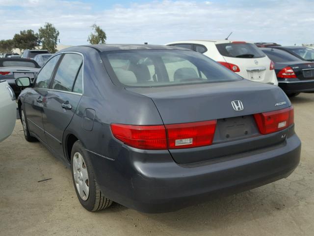 JHMCM56445C002587 - 2005 HONDA ACCORD LX BLUE photo 3