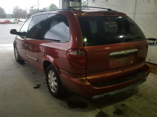 2A8GP54L06R755765 - 2006 CHRYSLER TOWN & COU MAROON photo 3