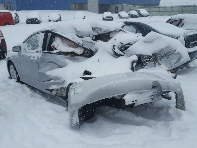 1HGFA16858L105204 - 2008 HONDA CIVIC EX ვერცხლისფერი ფოტო 3