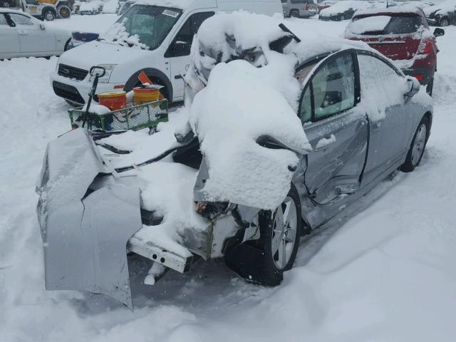 1HGFA16858L105204 - 2008 HONDA CIVIC EX ვერცხლისფერი ფოტო 4