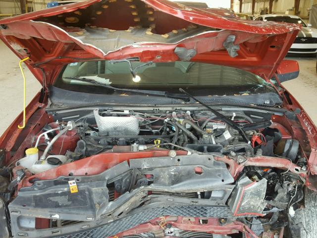 1FAHP3GNXBW108309 - 2011 FORD FOCUS SES RED photo 7