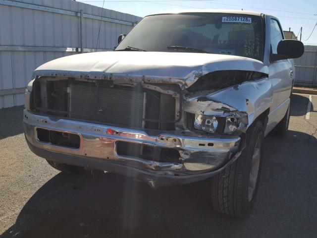 1B7HC16X01S135621 - 2001 DODGE RAM 1500 SILVER photo 9