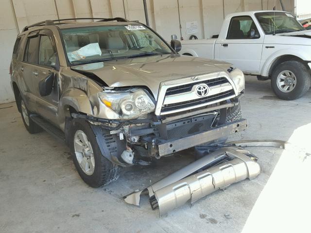 JTEBU14R578081385 - 2007 TOYOTA 4RUNNER SR TAN photo 1