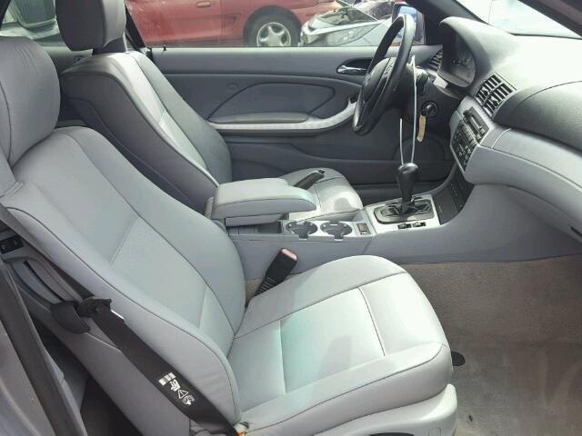 WBABW33484PL33578 - 2004 BMW 325 CI GRAY photo 5