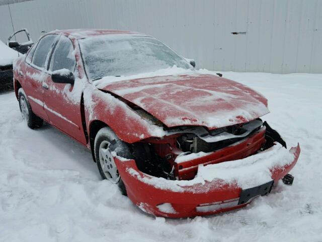 1G1JC52FX57116520 - 2005 CHEVROLET CAVALIER RED photo 1