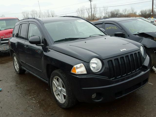 1J8FF47W38D784973 - 2008 JEEP COMPASS SP BLACK photo 1