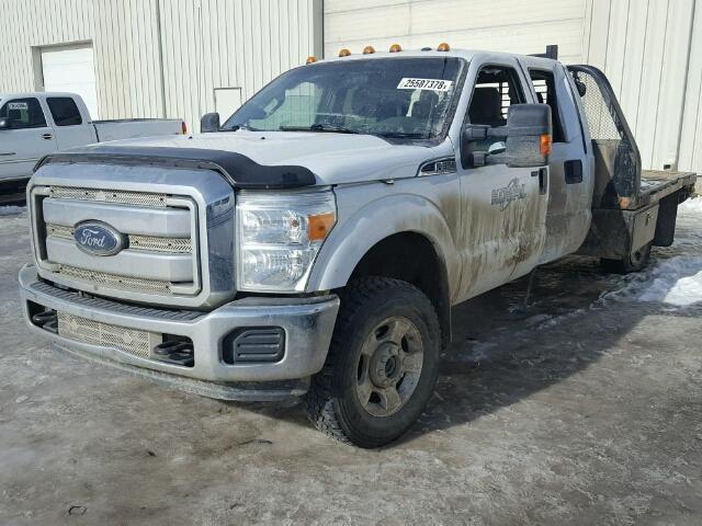 1FD8W3F63CEC47286 - 2012 FORD F350 SUPER WHITE photo 2