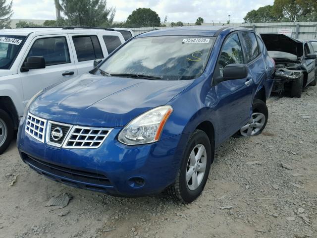 JN8AS5MT1AW023001 - 2010 NISSAN ROGUE S BLUE photo 2