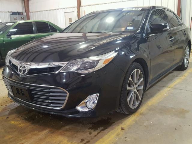 4T1BK1EB7EU119291 - 2014 TOYOTA AVALON BAS BLACK photo 2