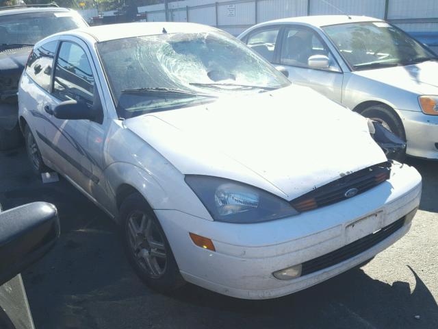 3FAFP31334R108351 - 2004 FORD FOCUS ZX3 WHITE photo 1