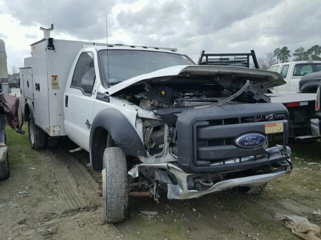 1FDUF5GT1FEA04482 - 2015 FORD F550 SUPER WHITE photo 1